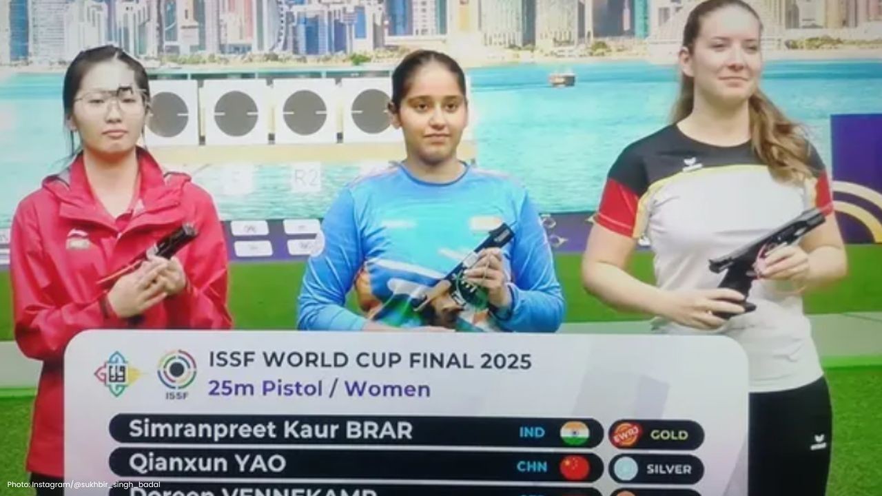 ਸਿਮਰਨਪ੍ਰੀਤ ਨੇ ਜਿੱਤਿਆ ਸੋਨ, ਭਾਰਤ ਨੇ ISSF ਵਿਸ਼ਵ ਕੱਪ 'ਚ ਚਮਕ