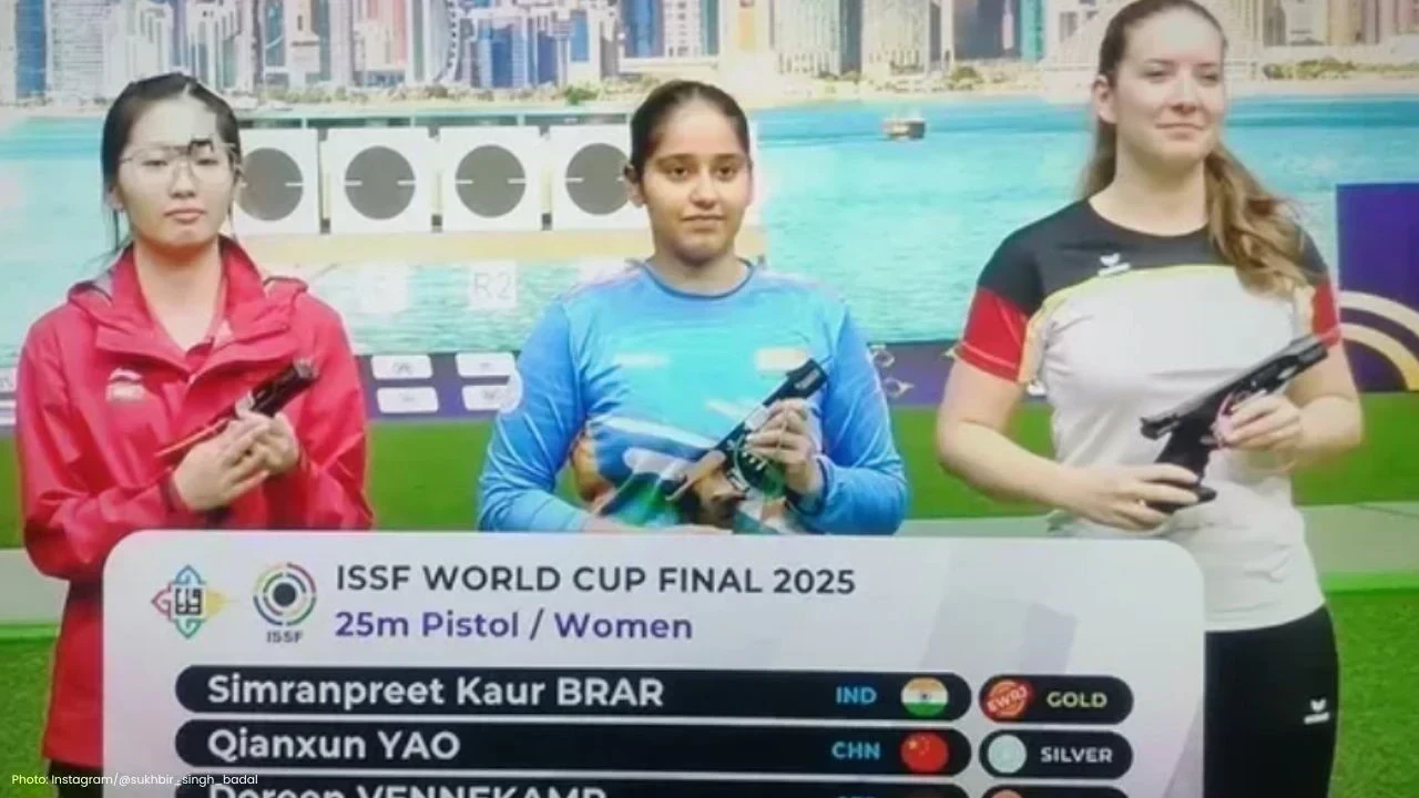 ਸਿਮਰਨਪ੍ਰੀਤ ਨੇ ਜਿੱਤਿਆ ਸੋਨ, ਭਾਰਤ ਨੇ ISSF ਵਿਸ਼ਵ ਕੱਪ 'ਚ ਚਮਕ