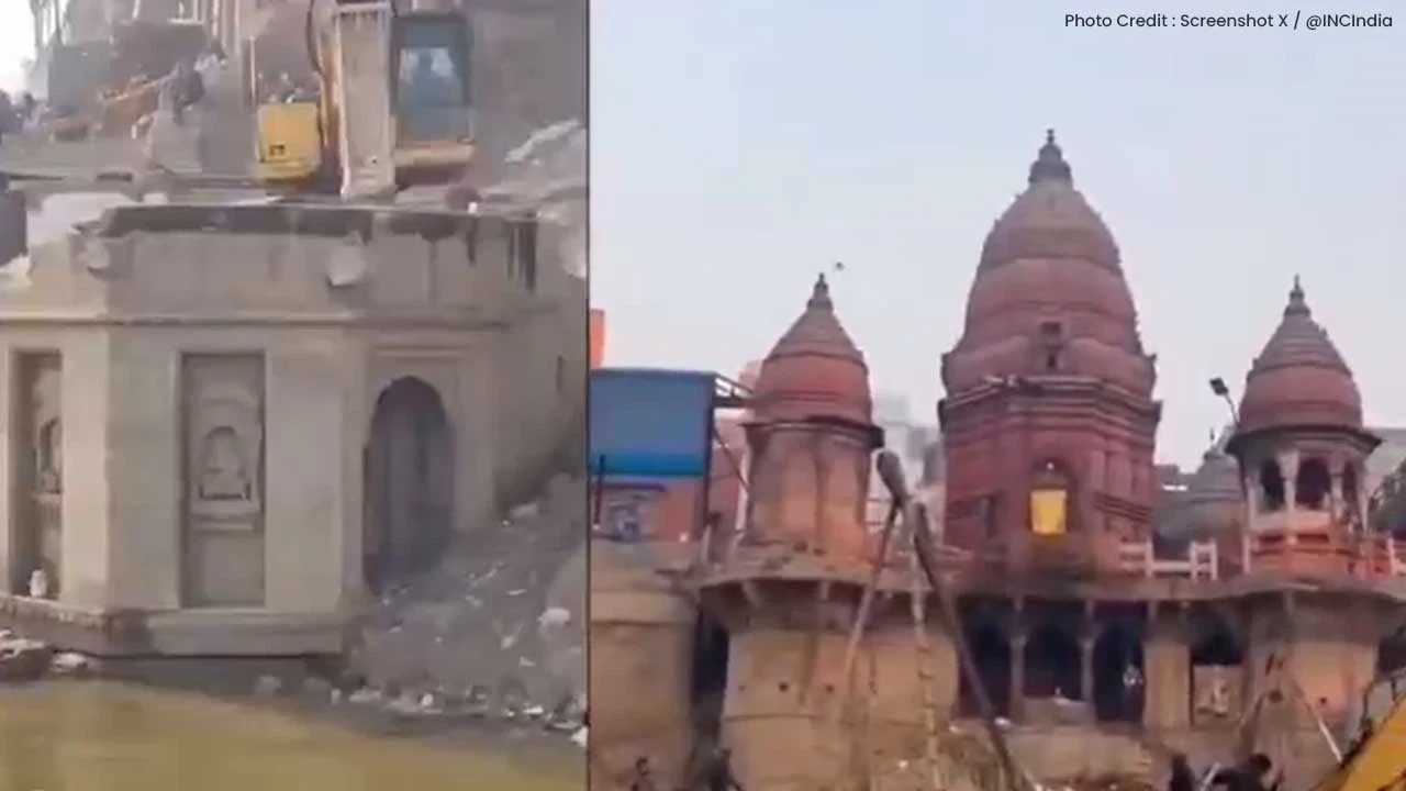 ਬਨਾਰਸ ‘ਚ ਵਿਰਾਸਤ ਤਬਾਹੀ ਦਾ ਮਾਮਲਾ: ਕਾਂਗਰਸ ਵੱਲੋਂ ਵੀਡੀਓ ਜਾਰੀ, ਮੋਦੀ ਸਰਕਾਰ ‘ਤੇ ਗੰਭੀਰ ਦੋਸ਼