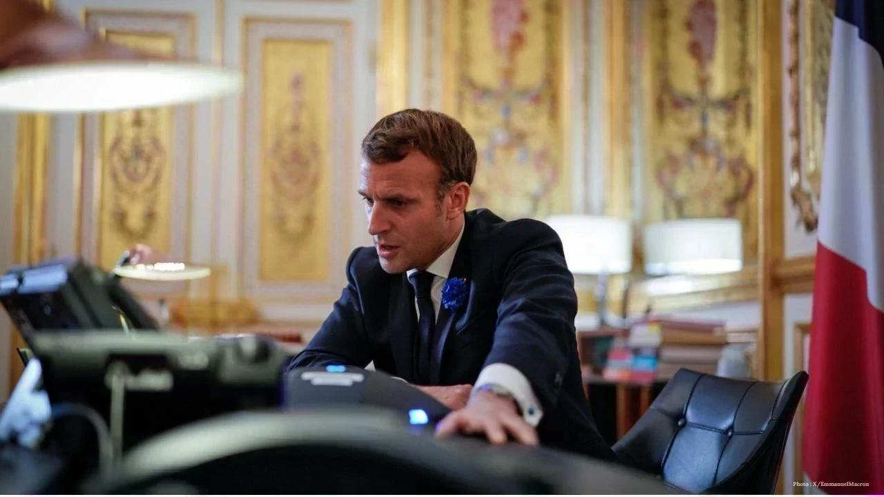 ਫਰਾਂਸ ਦੇ ਰਾਸ਼ਟਰਪਤੀ ਮੈਕਰੋ ਦਿੱਲੀ ਲਈ ਹੋਏ ਰਵਾਨਾ, AI ਸਮਿਟ 'ਚ ਕਰਨਗੇ ਸ਼ਿਰਕਤ