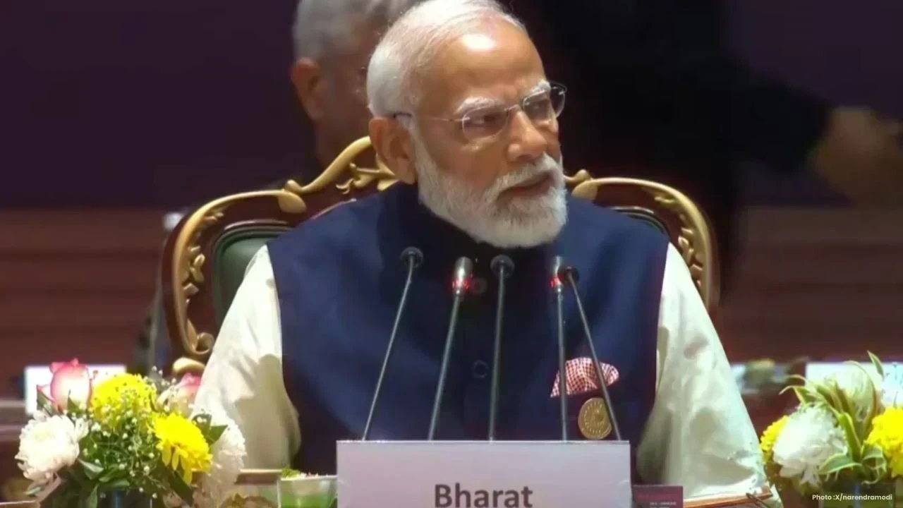 India AI Impact Summit 2026 : PM ਮੋਦੀ ਨੇ AI ਸਮਿਟ ਨੂੰ ਕੀਤਾ ਸੰਬੋਧਨ, ਕਿਹਾ- ਡੀਪਫੇਕ ਨੂੰ ਰੋਕਣ ਲਈ AI  ਕੰਟੇੰਟ ਲਈ ਲੱਗਣਾ ਚਾਹੀਦਾ ਲੇਬਲ