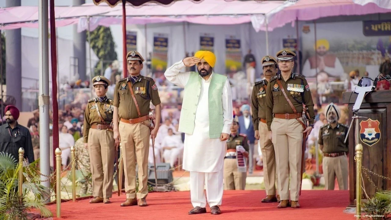ਜਲੰਧਰ ਦੇ PAP ਗਰਾਊਂਡ ਵਿਖੇ ਪਾਸਿੰਗ ਆਊਟ ਪਰੇਡ ’ਚ CM ਮਾਨ ਨੇ ਕੀਤੀ ਸ਼ਿਰਕਤ