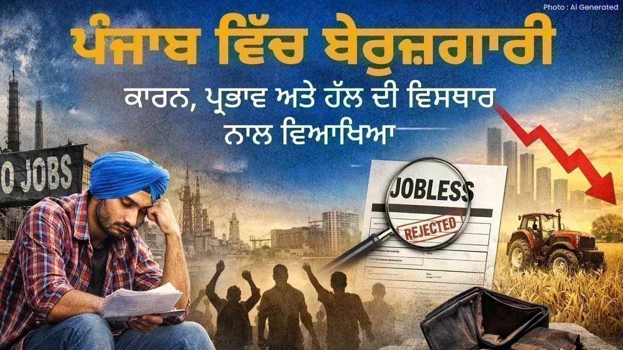 Unemployment in Punjab: ਬੇਰੁਜ਼ਗਾਰੀ ਦੇ ਕਾਰਨ, ਪ੍ਰਭਾਵ ਅਤੇ ਹੱਲ ਦੀ ਵਿਸਥਾਰ ਨਾਲ ਵਿਆਖਿਆ