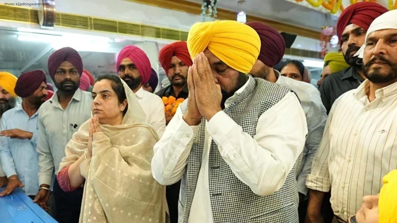 ਤਲਵੰਡੀ ਸਾਬੋ ‘ਚ ਵਿਸਾਖੀ ਮੌਕੇ, ਗੁਰਦੁਆਰਾ ਬੇਰ ਸਾਹਿਬ ਵਿਖੇ CM ਮਾਨ ਹੋਏ ਨਤਮਸਤਕ