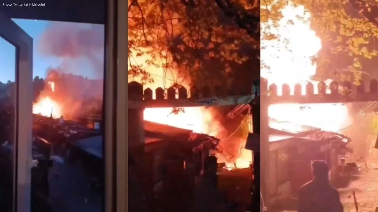 Kasauli Market ‘ਚ LPG ਧਮਾਕਾ, ਕਈ ਦੁਕਾਨਾਂ ਸੜ ਕੇ ਸੁਆਹ