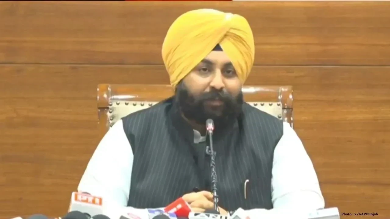 Harjot Singh Bains ਨੇ ਕੇਂਦਰ ਦੇ ਫੈਸਲੇ ਨੂੰ ਕਿਹਾ ਹਮਲਾ, BBMB ‘ਚ ਪੰਜਾਬ ਦਾ ਹੱਕ ਖਤਮ ਕਰਨ ‘ਤੇ ਵਿਰੋਧ