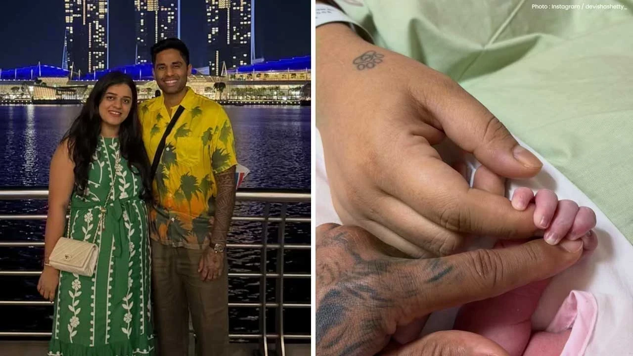 Suryakumar Yadav Baby Girl: ਟੀ20 ਚੈਂਪੀਅਨ ਕਪਤਾਨ ਸੂਰਿਆਕੁਮਾਰ ਯਾਦਵ ਦੇ ਘਰ ਆਈ ਖੁਸ਼ੀ, ਪਤਨੀ ਦੇਵਿਸ਼ਾ ਸ਼ੈੱਟੀ ਨੇ ਧੀ ਨੂੰ ਦਿੱਤਾ ਜਨਮ