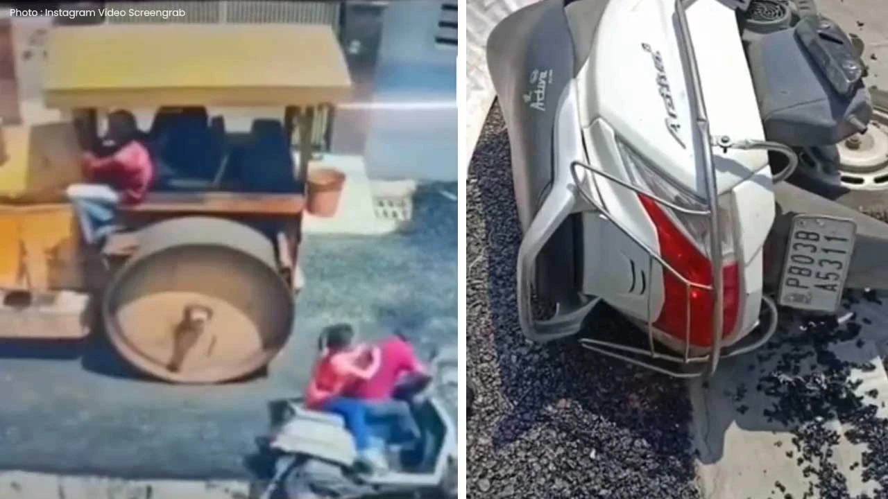 Bathinda Road Accident: ਬਠਿੰਡਾ ‘ਚ ਰੋਡ ਰੋਲਰ ਦੀ ਚਪੇਟ ‘ਚ ਆਏ ਪਿਉ-ਧੀ ਦੀ ਦਰਦਨਾਕ ਮੌਤ