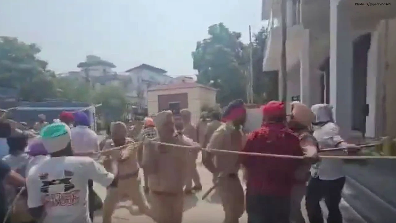 Khanna MGNREGA Protest: ਮਨਰੇਗਾ ਕਰਮਚਾਰੀਆਂ ਅਤੇ ਮਜ਼ਦੂਰਾਂ ਦੇ ਪ੍ਰਦਰਸ਼ਨ ਦੌਰਾਨ ਲਾਠੀਚਾਰਜ, ਕਈ ਜ਼ਖਮੀ