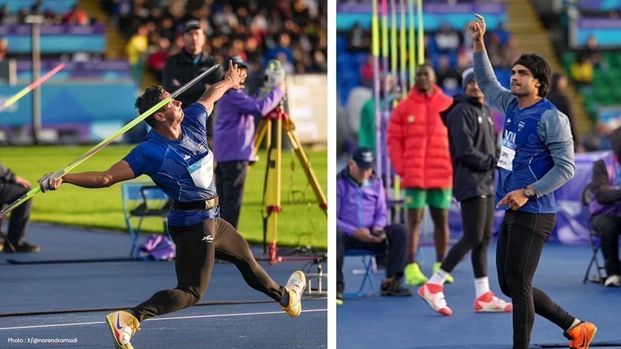 Commonwealth Games 2026: ਜੈਵਲਿਨ ਥ੍ਰੋਅ 'ਚ ਭਾਰਤ ਦਾ ਡਬਲ ਧਮਾਕਾ, ਨੀਰਜ ਚੋਪੜਾ ਨੇ ਜਿੱਤਿਆ Silver ਤੇ ਯਸ਼ਵੀਰ ਸਿੰਘ ਨੇ Bronze