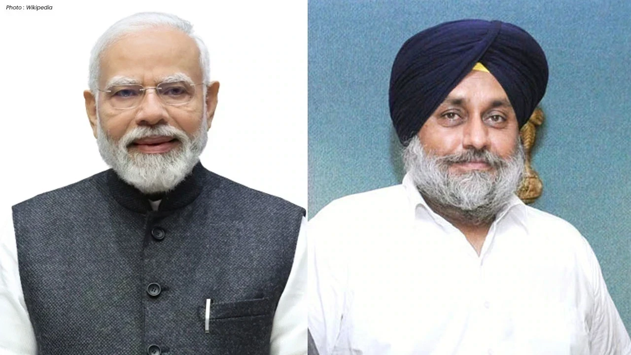 PM ਮੋਦੀ ਨਾਲ ਮੁਲਾਕਾਤ ਲਈ ਪਹੁੰਚੇ ਸੁਖਬੀਰ ਬਾਦਲ, ਸੰਸਦ ਭਵਨ 'ਚ ਹੋ ਰਹੀ ਅਹਿਮ ਮੀਟਿੰਗ