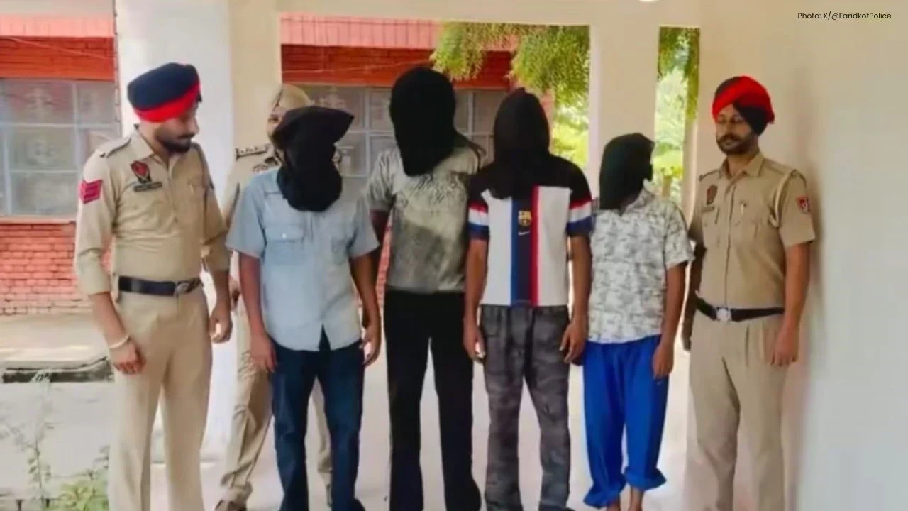 Faridkot Police ਦੀ ਵੱਡੀ ਕਾਰਵਾਈ, 429 ਗ੍ਰਾਮ ਹੈਰੋਇਨ ਸਮੇਤ 4 ਮੁਲਜ਼ਮ ਕਾਬੂ