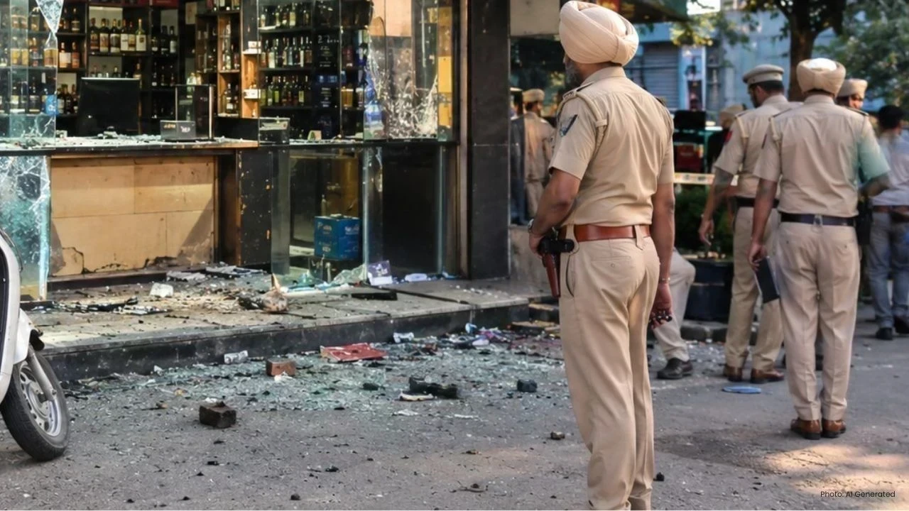 ਚੰਡੀਗੜ੍ਹ 'ਚ ਸ਼ਰਾਬ ਠੇਕੇ 'ਤੇ Bomb Attack, 5 ਦਿਨ ਪਹਿਲਾਂ ਔਰਤ ਦੀ CCTV ਨੇ ਵਧਾਇਆ ਸ਼ੱਕ