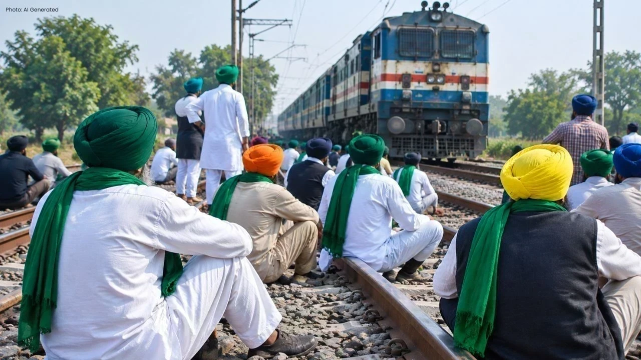 ਪੰਜਾਬ 'ਚ ਅੱਜ Rail Roko Protest, 5 ਜ਼ਿਲ੍ਹਿਆਂ 'ਚ ਰੇਲਾਂ ਰੋਕਣ ਦਾ ਐਲਾਨ