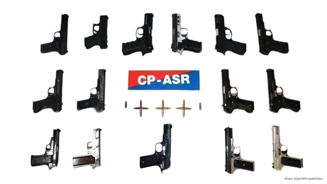ਅੰਮ੍ਰਿਤਸਰ ਵਿੱਚ Illegal Arms Supply Network ਖ਼ਿਲਾਫ਼ ਕਾਰਵਾਈ: 3 ਨੈੱਟਵਰਕ ਤੋੜੇ, 8 ਕਾਬੂ